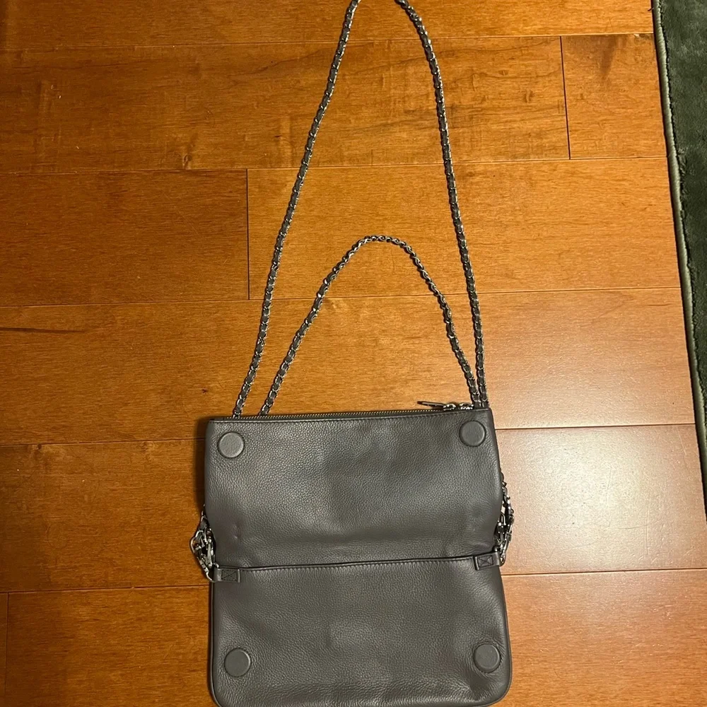 Zadig & Voltaire Gray Leather Mini Bag - Picture 4 of 10